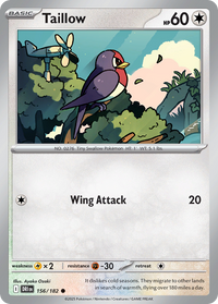 156/182 Taillow - Destined Rivals