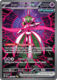 157/131 Iron Valiant ex - Prismatic Evolutions
