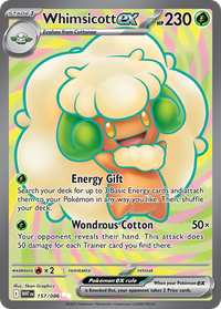 157/086 Whimsicott ex - White Flare