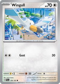 158/193 Wingull - Paldea Evolved