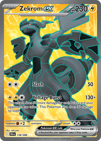 158/086 Zekrom ex - Black Bolt