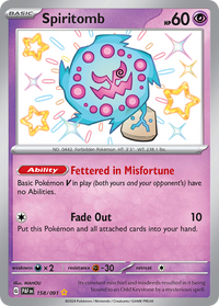 158/091 Spiritomb - Paldean Fates