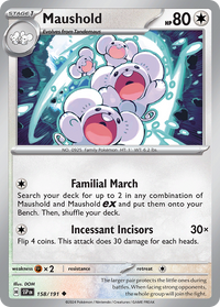 158/191 Maushold - Surging Sparks