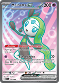 Meloetta ex 159/086 Black Bolt card