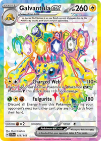 159/142 Galvantula ex - Stellar Crown