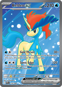 159/086 Keldeo ex - White Flare