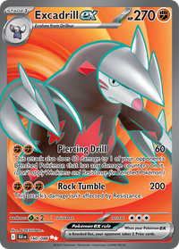 160/086 Excadrill ex - Black Bolt