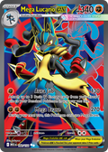 Mega Lucario ex 160/132 Mega Evolution card