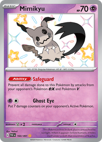 160/091 Mimikyu - Paldean Fates