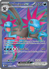161/086 Hydreigon ex - White Flare
