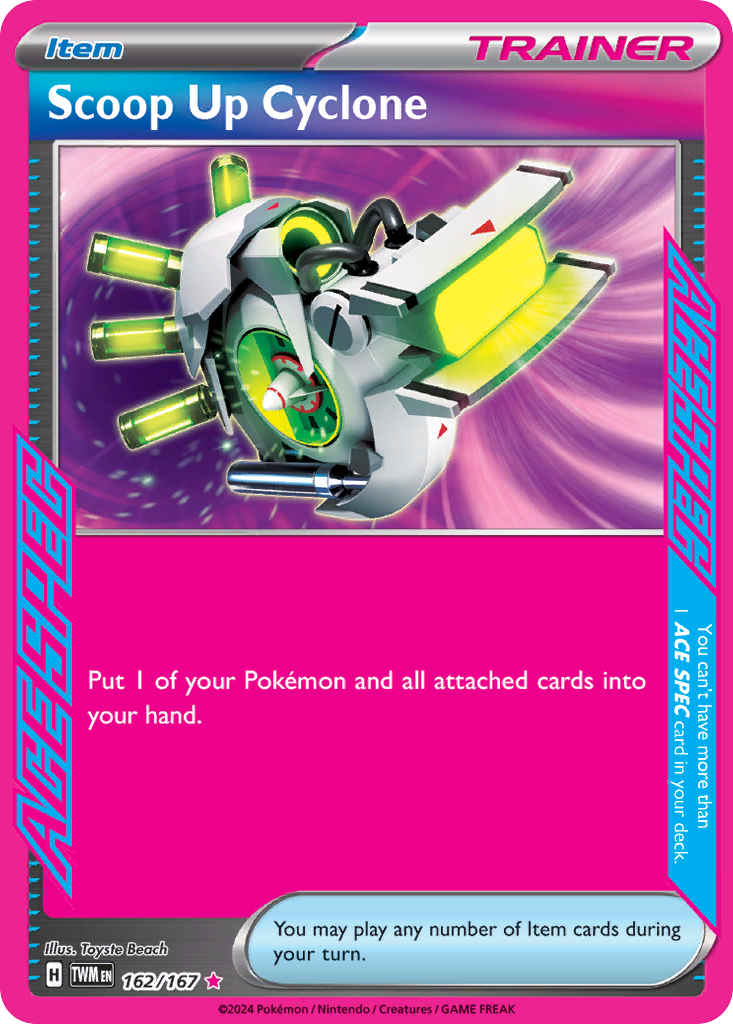 Scoop Up Cyclone 162/167 Twilight Masquerade card