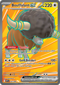 Bouffalant ex 162/086 White Flare card