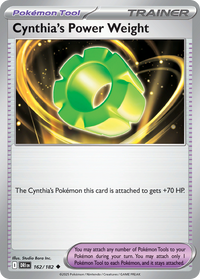 162/182 Cynthia's Power Weight - Destined Rivals