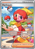 Harlequin 163/086 White Flare card