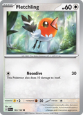 Fletchling 163/193 Paldea Evolved card