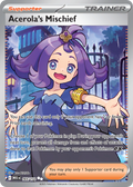 Acerola's Mischief 165/132 Mega Evolution card