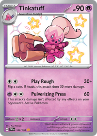 166/091 Tinkatuff - Paldean Fates