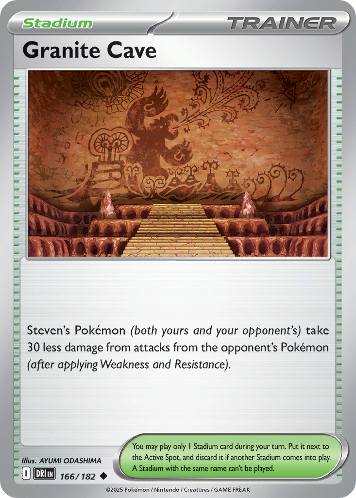 Granite Cave 166/182 Destined Rivals card