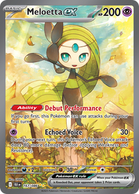167/086 Meloetta ex - Black Bolt