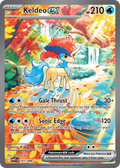 Keldeo ex 167/086 White Flare card