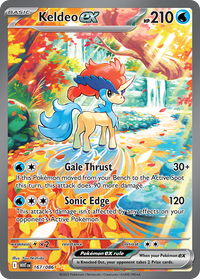 167/086 Keldeo ex - White Flare
