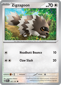 167/197 Zigzagoon - Obsidian Flames