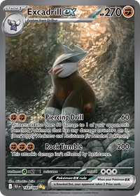168/086 Excadrill ex - Black Bolt