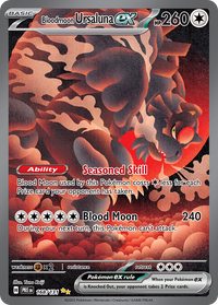 168/131 Bloodmoon Ursaluna ex - Prismatic Evolutions