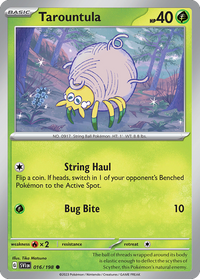 016/198 Tarountula - Scarlet & Violet Base