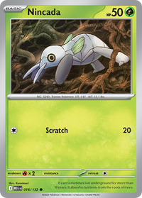 016/132 Nincada - Mega Evolution