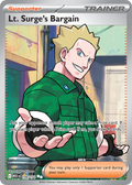 Lt. Surge's Bargain 170/132 Mega Evolution card