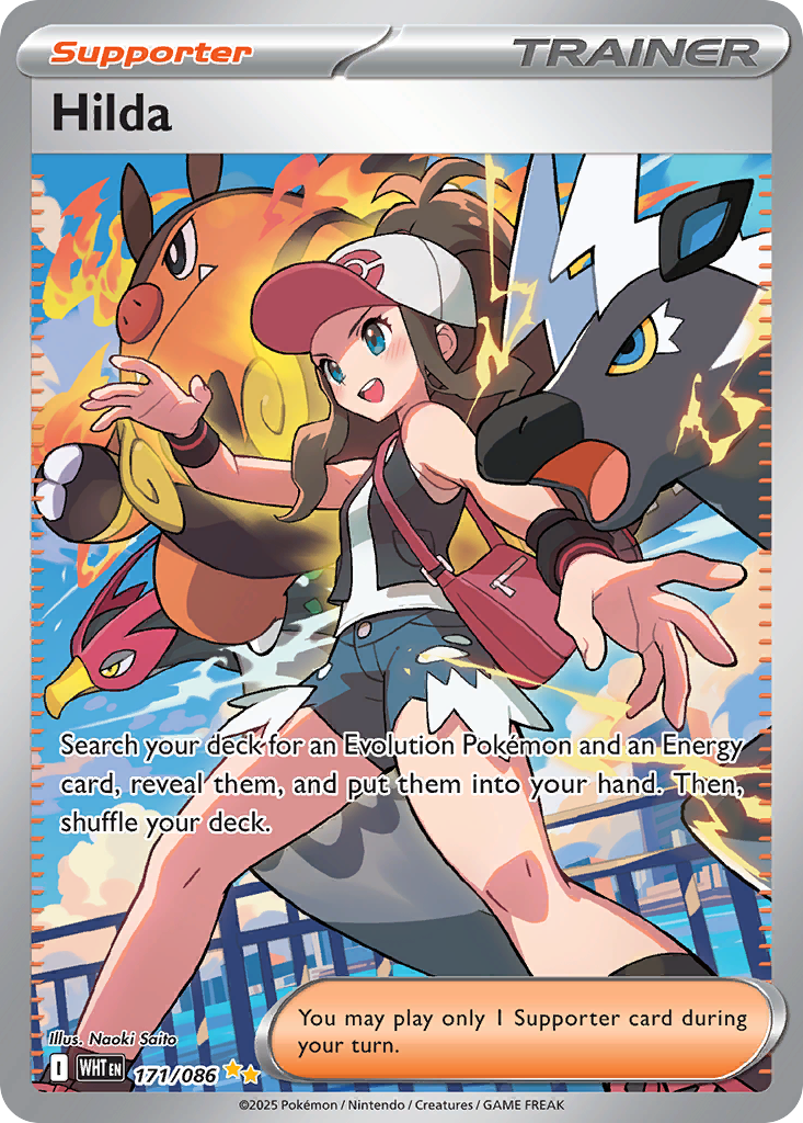 Hilda 171/086 White Flare card
