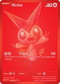 Victini 172/086 White Flare card