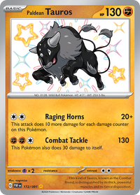 172/091 Paldean Tauros - Paldean Fates