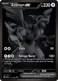 172/086 Zekrom ex - Black Bolt
