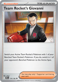 174/182 Team Rocket's Giovanni - Destined Rivals