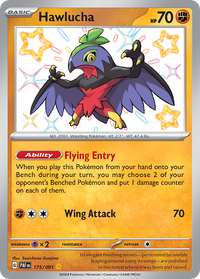175/091 Hawlucha - Paldean Fates