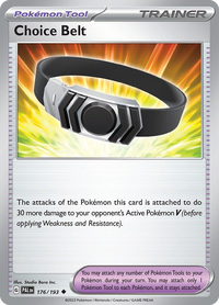 176/193 Choice Belt - Paldea Evolved