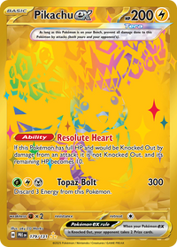 179/131 Pikachu ex - Prismatic Evolutions