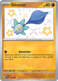 179/091 Glimmet - Paldean Fates