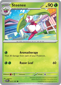 017/197 Steenee - Obsidian Flames