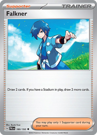 180/193 Falkner - Paldea Evolved