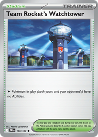 180/182 Team Rocket's Watchtower - Destined Rivals