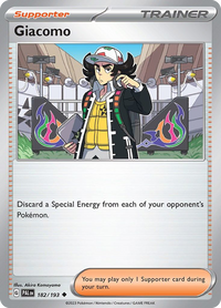 182/193 Giacomo - Paldea Evolved
