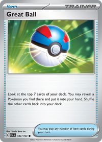183/193 Great Ball - Paldea Evolved