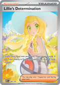 Lillie's Determination 184/132 Mega Evolution card