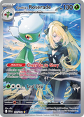 Cynthia's Roserade 184/182 Destined Rivals card