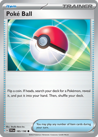 185/198 Poké Ball - Scarlet & Violet Base