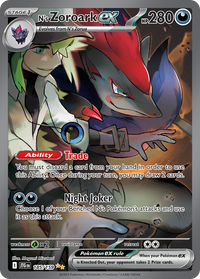 185/159 N's Zoroark ex - Journey Together