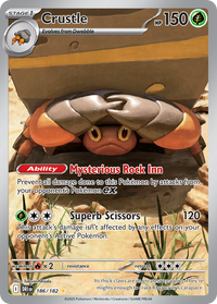 186/182 Crustle - Destined Rivals
